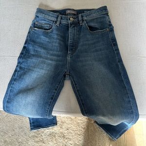 Dl1961 patti straight high rise vintage jeans blue 26